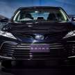 2022 Toyota Camry facelift launched in Thailand – 2.5L and Hybrid, 2.0L dropped, priced fr RM184k-RM226k
