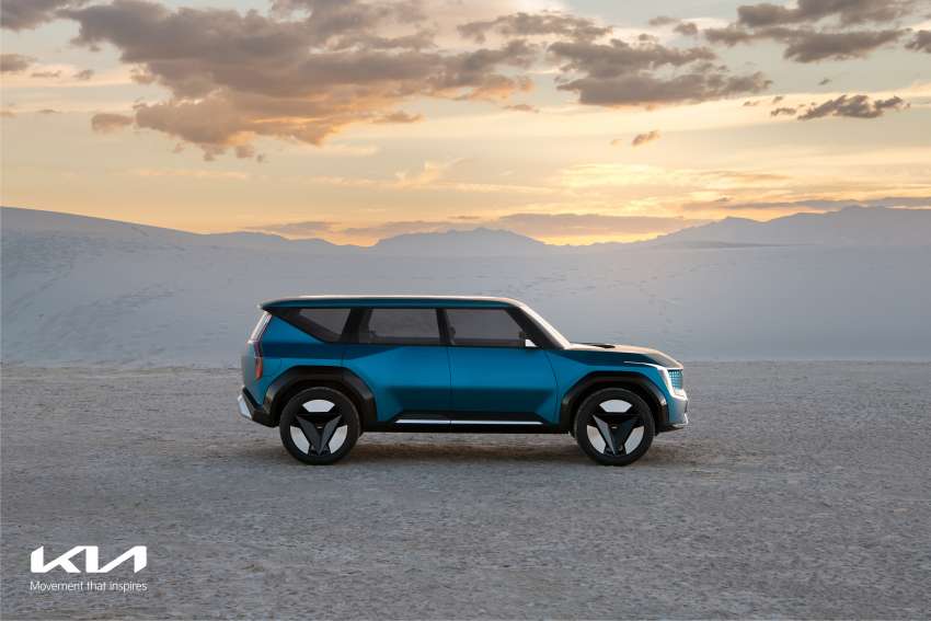 Kia Concept EV9 electric SUV debuts in Los Angeles – E-GMP base with 350 kW fast charging, 480 km range 1377893