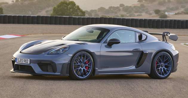Porsche 718 Cayman GT4 RS revealed with 911 GT3’s 4.0L NA flat-six – 500 PS, 450 Nm; 0-100 km/h in 3.4s