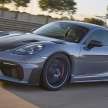 Porsche 718 Cayman GT4 RS revealed with 911 GT3’s 4.0L NA flat-six – 500 PS, 450 Nm; 0-100 km/h in 3.4s