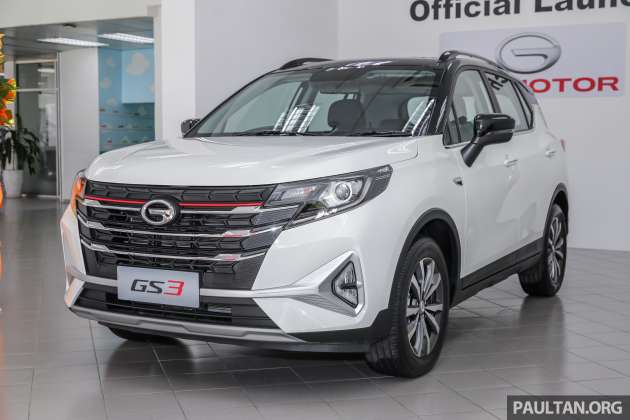 Malaysia-spec GAC GS3 is the company’s first ever right-hand drive car – 130 changes, CKD in pipeline