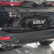 GALLERY: Honda CR-V Black Edition in Malaysia – 1.5L TC-P 2WD goes the dark-themed route, RM162k