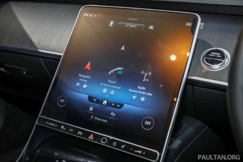 2022 W223 Mercedes-Benz S580e launched in Malaysia – 510 PS PHEV, 100 km all-electric range, 14 airbags 1392826