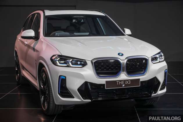 BMW iX3 EV – online bookings open at RM5k in on official Malaysian website, tax-free starting at RM298k