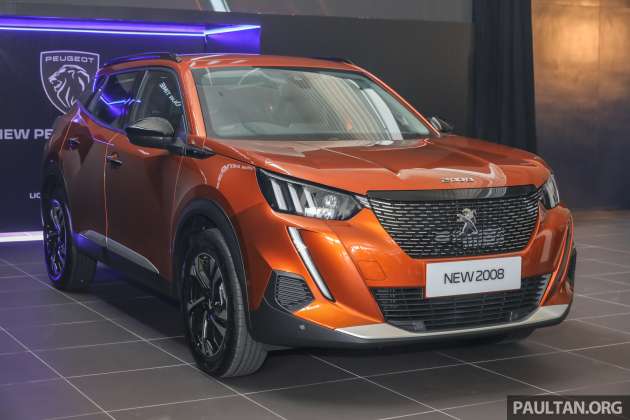 2022 Peugeot 2008 launched in Malaysia – CKD; 1.2L turbo with 130 hp and 230 Nm; AEB; from RM127k