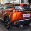 2022 Peugeot 2008 launched in Malaysia – CKD; 1.2L turbo with 130 hp and 230 Nm; AEB; from RM127k