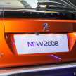 2022 Peugeot 2008 launched in Malaysia – CKD; 1.2L turbo with 130 hp and 230 Nm; AEB; from RM127k