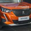 2022 Peugeot 2008 launched in Malaysia – CKD; 1.2L turbo with 130 hp and 230 Nm; AEB; from RM127k