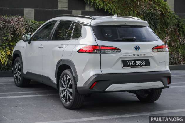 Toyota Corolla Cross Hybrid launched in Malaysia – petrol-electric joins new CKD range; RM123k-RM137k