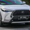 Toyota Corolla Cross Hybrid launched in Malaysia – petrol-electric joins new CKD range; RM123k-RM137k