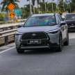 Toyota Corolla Cross Hybrid launched in Malaysia – petrol-electric joins new CKD range; RM123k-RM137k