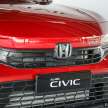 Honda Civic 2022 dilancar di M’sia – RM126k-RM144k, tiga varian, hanya 1.5L VTEC Turbo 182 PS/240 Nm
