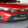 Honda Civic 2022 dilancar di M’sia – RM126k-RM144k, tiga varian, hanya 1.5L VTEC Turbo 182 PS/240 Nm