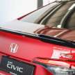 Honda Civic 2022 dilancar di M’sia – RM126k-RM144k, tiga varian, hanya 1.5L VTEC Turbo 182 PS/240 Nm