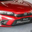 Honda Civic 2022 dilancar di M’sia – RM126k-RM144k, tiga varian, hanya 1.5L VTEC Turbo 182 PS/240 Nm