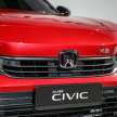 Honda Civic 2022 dilancar di M’sia – RM126k-RM144k, tiga varian, hanya 1.5L VTEC Turbo 182 PS/240 Nm