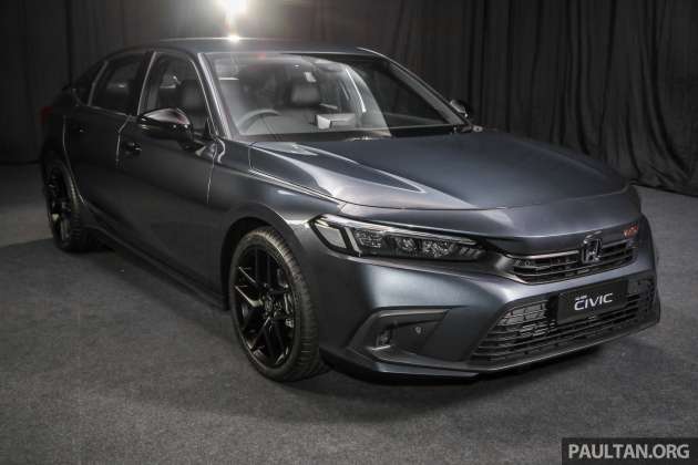 Honda Civic 2022 dilancar di M’sia – RM126k-RM144k, tiga varian, hanya 1.5L VTEC Turbo 182 PS/240 Nm