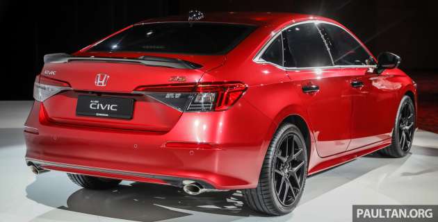 2022 Honda Civic launched in Malaysia – standard VTEC Turbo, Sensing; priced from RM126k-RM144k