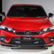 Honda Civic 2022 dilancar di M’sia – RM126k-RM144k, tiga varian, hanya 1.5L VTEC Turbo 182 PS/240 Nm