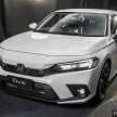 Honda Civic 2022 dilancar di M’sia – RM126k-RM144k, tiga varian, hanya 1.5L VTEC Turbo 182 PS/240 Nm