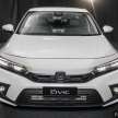 Honda Civic 2022 dilancar di M’sia – RM126k-RM144k, tiga varian, hanya 1.5L VTEC Turbo 182 PS/240 Nm