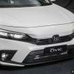 Honda Civic 2022 dilancar di M’sia – RM126k-RM144k, tiga varian, hanya 1.5L VTEC Turbo 182 PS/240 Nm