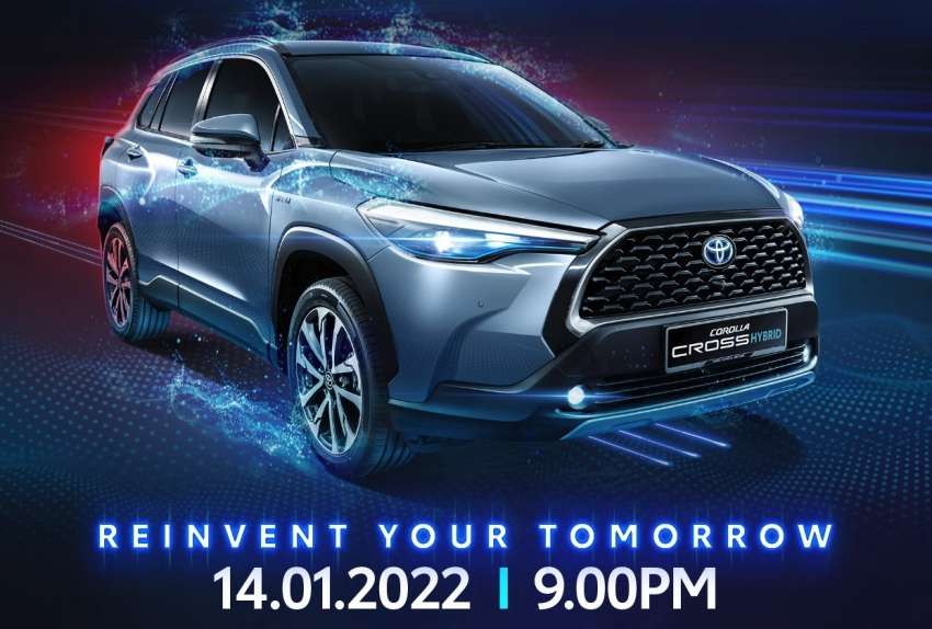 2022 Toyota Corolla Cross Hybrid Malaysian launch set for January 14 – locally-assembled, RM137k est 1399736