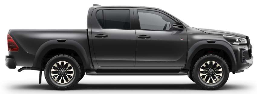 2022 Toyota Hilux GR Sport dual-cab pick-up variant for Europe; limited-slip differential, revised suspension 1399638
