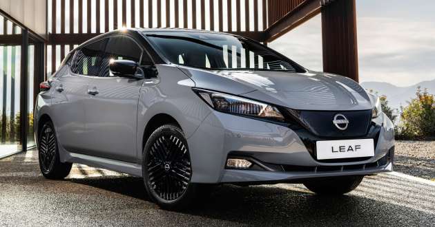2022 Nissan Leaf gets slight design tweaks in Europe