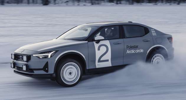 Polestar 2 “Arctic Circle” EV konsep rali musim sejuk