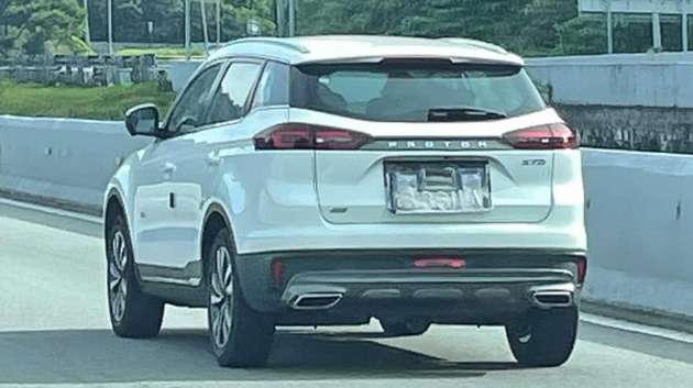 SPIED: 2022 Proton X70 AWD on test with 1.5L turbo?