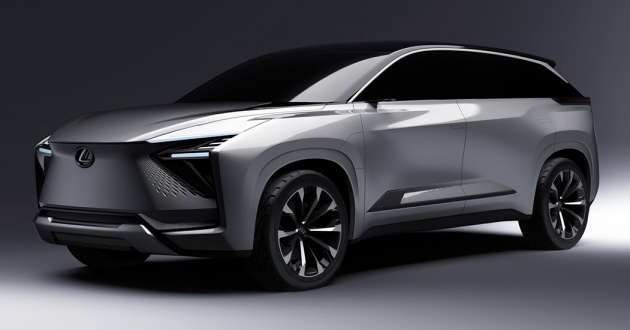 Lexus Electrified SUV – more photos of EV SUV shown