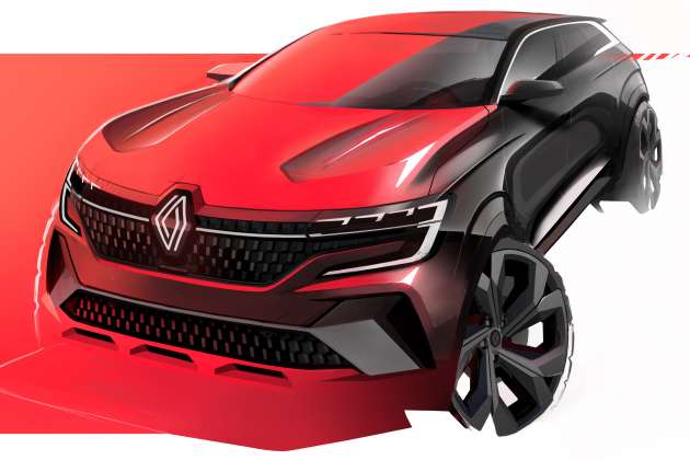 Renault Austral teased again, to be revealed March 8