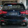 2022 BMW X3 facelift in Malaysia – full live gallery of G01 LCI in xDrive30i M Sport form, priced at RM329k