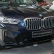 2022 BMW X3 facelift in Malaysia – full live gallery of G01 LCI in xDrive30i M Sport form, priced at RM329k