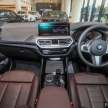 2022 BMW X3 facelift in Malaysia – full live gallery of G01 LCI in xDrive30i M Sport form, priced at RM329k