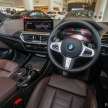 2022 BMW X3 facelift in Malaysia – full live gallery of G01 LCI in xDrive30i M Sport form, priced at RM329k