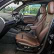 2022 BMW X3 facelift in Malaysia – full live gallery of G01 LCI in xDrive30i M Sport form, priced at RM329k