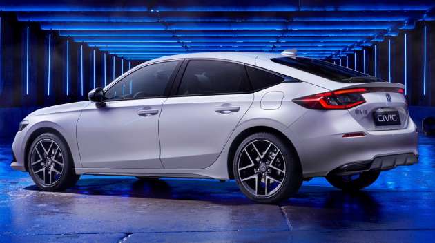 2022 Honda Civic e:HEV hybrid revealed – 184 PS/315 Nm electric motor, 2.0L direct-injected petrol engine