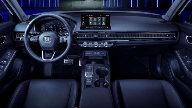 2022 Honda Civic e:HEV hybrid revealed – 184 PS/315 Nm electric motor, 2.0L direct-injected petrol engine