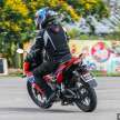 2022 Honda RS-X vs Yamaha Y16ZR Malaysian review