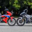 2022 Honda RS-X vs Yamaha Y16ZR Malaysian review