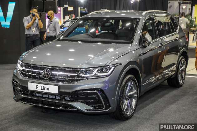 2023 Volkswagen Tiguan Allspace gains IQ.Drive in Malaysia – AEB, ACC; new wireless charger; fr RM167k
