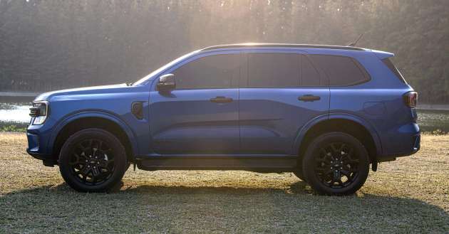 2022 Ford Everest debuts in Thailand – 2.0 Turbo Sport 4×2 6AT and Titanium+ 4×4 10AT, RM183k to RM232k