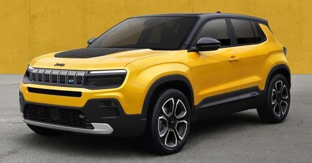 Jeep reveals images of its first EV model due in 2023