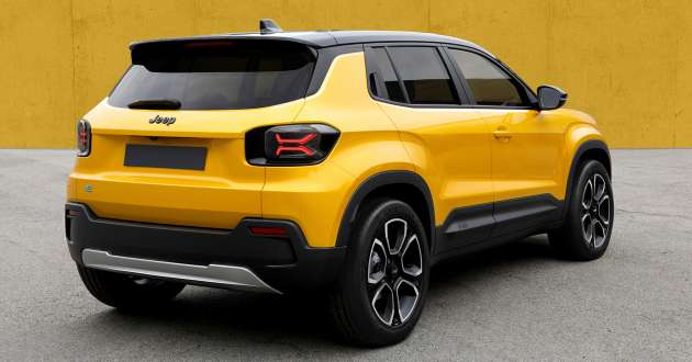 Jeep reveals images of its first EV model due in 2023
