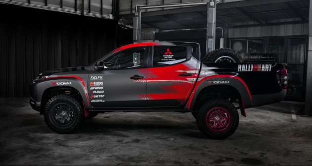 Mitsubishi Ralliart kembali berlumba – sertai Asia Cross Country Rally 2022 dengan trak pikap Triton