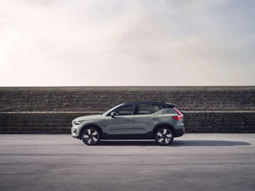 Volvo XC40 facelift revealed with C40 face; C40 EV also gets new single-motor variant with 434 km range 1428690
