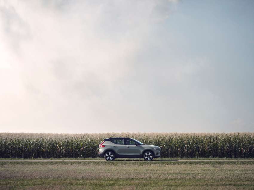 Volvo XC40 facelift revealed with C40 face; C40 EV also gets new single-motor variant with 434 km range 1428701