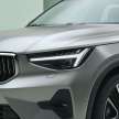 Volvo XC40 facelift revealed with C40 face; C40 EV also gets new single-motor variant with 434 km range